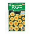 画像1: 花の種　アスター　松本イエロー　約190粒　（株）サカタのタネ　実咲250 (1)