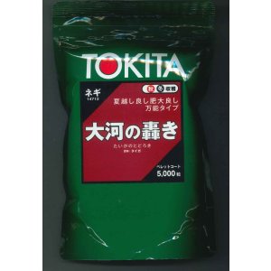 画像: 送料無料　[ねぎ]　大河の轟き　ペレット種子5千粒　トキタ種苗(株)