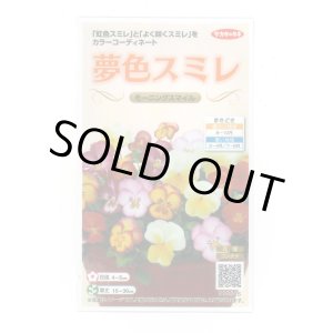 画像: 送料無料　花の種　パンジー　夢色スミレ　モーニングスマイル　約50粒　(株)サカタのタネ　実咲500（105173）