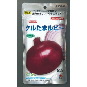 画像: 送料無料　[たまねぎ]　ケルたまルビー　2dl　タキイ種苗(株)