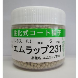 画像: [レタス]　エムラップ231　5000粒　ペレット種子　（株）サカタのタネ