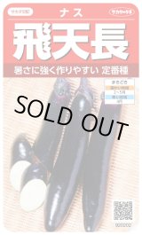画像: 送料無料　[なす]　飛天長　約60粒　(株)サカタのタネ　実咲550（002833）