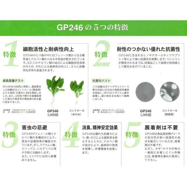 画像5: 肥料　活性剤　GP246　1000ml (5)