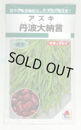 画像: 送料無料　[豆類]　丹波大納言小豆（アズキ）　30ml（約90粒）　タキイ種苗（株）GF