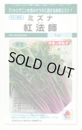 画像: 送料無料　[葉物]　水菜　紅法師　5ml　タキイ種苗(株)GF