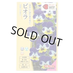 画像: 送料無料　花の種　ビオラ　Ｆ1ビビ　トリカラー　タキイ種苗(株)NL300