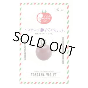 画像: 送料無料　[トマト/マウロの地中海トマト]　トスカーナバイオレット　100粒　サナテックシード（株）