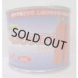 画像: 野菜種　人参　べにもり五寸　2dl　渡辺農事（株）