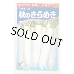 画像: 送料無料　大根　秋のきらめき　1000粒　渡辺農事（株）
