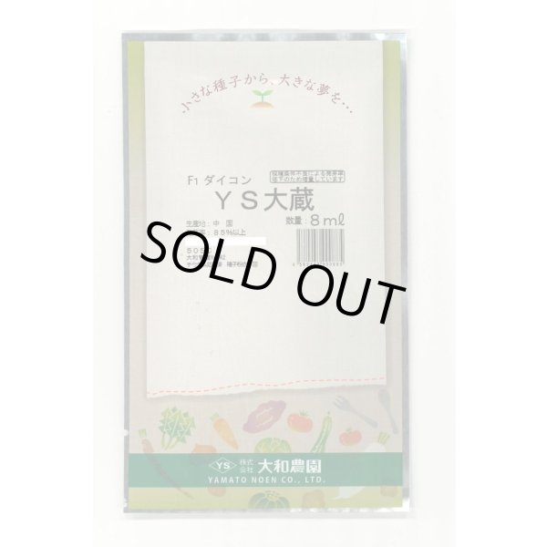 画像1: 送料無料　[大根]　ＹＳ大蔵大根　5ml　(およそ280粒)　（株）大和農園 (1)