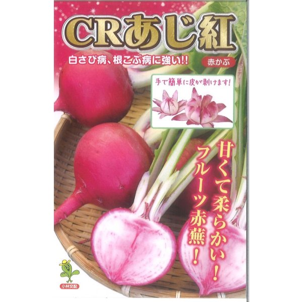 画像1: 送料無料　[かぶ]　CRあじ紅　20ml　　 小林種苗（株） (1)