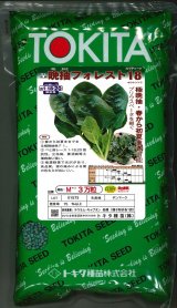 画像: ほうれんそう　晩抽フォレスト18　（種子サイズM）3万粒　トキタ種苗（株）