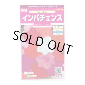 画像: 花の種 インパチェンス ミックス 約50粒 (株)サカタのタネ 実咲350 (206034)