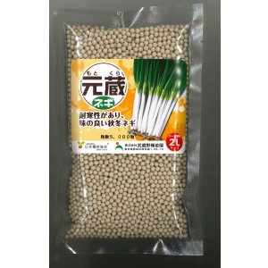 画像: 送料無料[ねぎ]　元蔵　ペレット種子5千粒　（株）武蔵野種苗園
