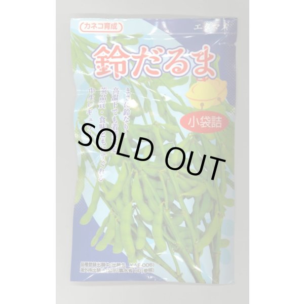 画像1: [枝豆] 鈴だるま 100粒 カネコ種苗（株） (1)