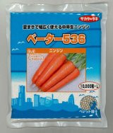 画像: [人参] ベーター536 ペレット1万粒 （株）サカタのタネ