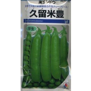 画像: 送料無料　[グリーンピース]　久留米豊　1dl(およそ280粒)　タキイ種苗