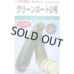 画像: 送料無料　[ズッキーニ]　グリーンボート2号　10粒　カネコ種苗（株）