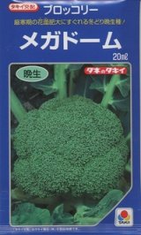 画像: [ブロッコリー] メガドーム 20ml 生種(コートしてません) タキイ種苗(株)