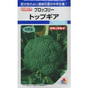 画像: 送料無料　[ブロッコリー]　トップギア　1.1ml　貴種(コートしてません)　タキイ種苗(株)　DF