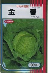 画像: 送料無料　[キャベツ]　金春　20ml　（株）サカタのタネ