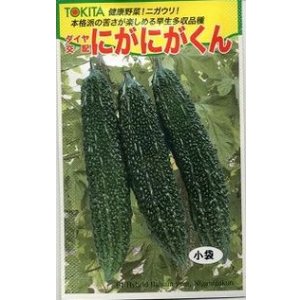 画像: 送料無料　[ゴーヤ]　にがにがくん　10粒　トキタ種苗(株)