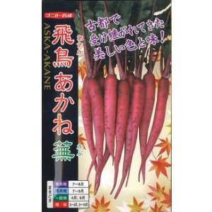 画像: 送料無料　[かぶ]　飛鳥あかね蕪　2ml(約400粒)　ナント種苗(株)