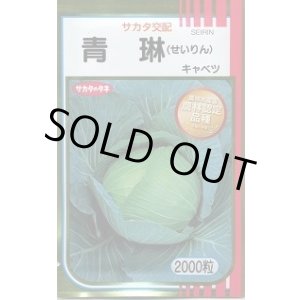 画像: 送料無料　[キャベツ]　青琳　2000粒　（株）サカタのタネ