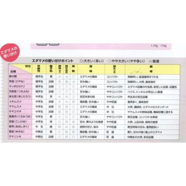 画像3: [枝豆]　ユキムスメ　70ml（およそ140粒）　雪印種苗(株） (3)