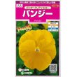 画像1: 花の種　パンジー　パシオ　クリアイエロー　約34粒　サカタのタネ（株）実咲350 (1)