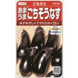 画像1: 送料無料　[なす]　ごちそうなす約50粒　(株)サカタのタネ　 実咲550（002834） (1)