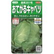 画像1: [キャベツ]　金系201号　約65粒　サカタ交配　　実咲 (1)