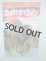 画像: 送料無料　[中国野菜]　チンゲンサイ　ニイハオ・フォン(赤チンゲンサイ)　5万粒　渡辺農事(株)