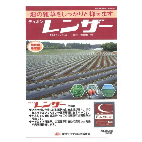 画像2: 農薬　除草剤　レンザー　レナシル水和剤　100g (2)