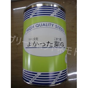 画像: [小松菜]　送料無料！　よかった菜Ｇ　1L　カネコ交配